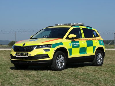 Škoda Karoq - zdravotnická zástavba ZZS JčK